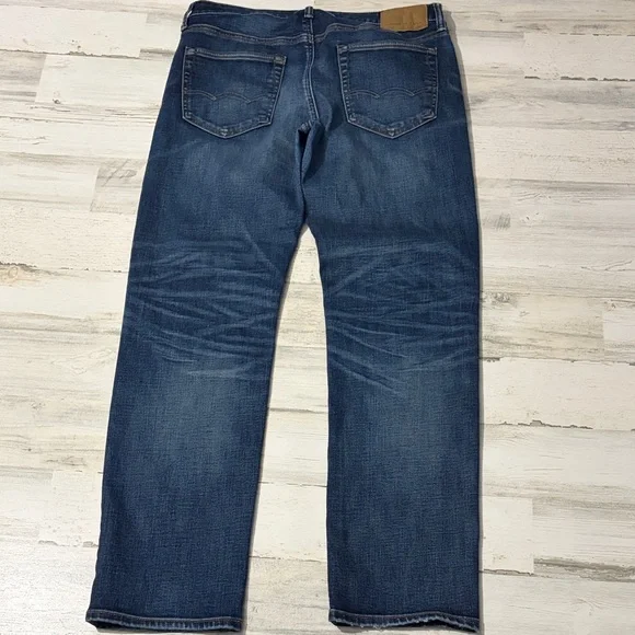 American Eagle Outfitters Men's Original Straight Jeans Size 33 - Picture 4 of 9